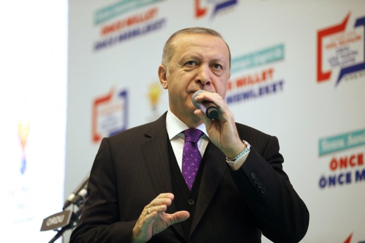 Erdoğan Ordu'da konuştu: 'Topraklarımıza göz dikenlerin gözlerini çıkaracağız'
