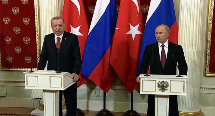 Erdoğan ve Putin Suriye'nin geleceğini konuştu