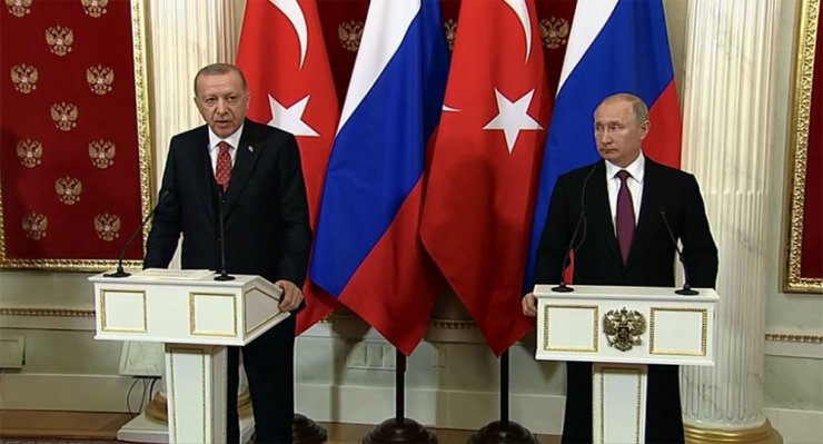 Erdoğan ve Putin Suriye'nin geleceğini konuştu