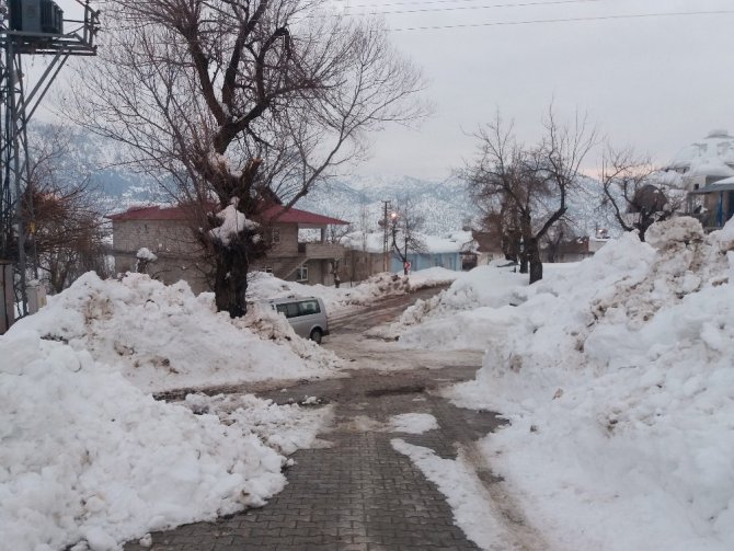 Karla mücadelenin adresi Çağlayancerit