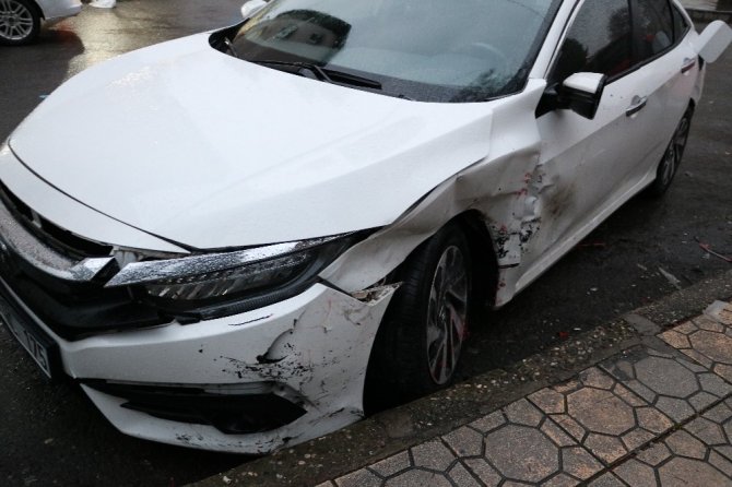 Kahramanmaraş’ta trafik kazası 2 yaralı var