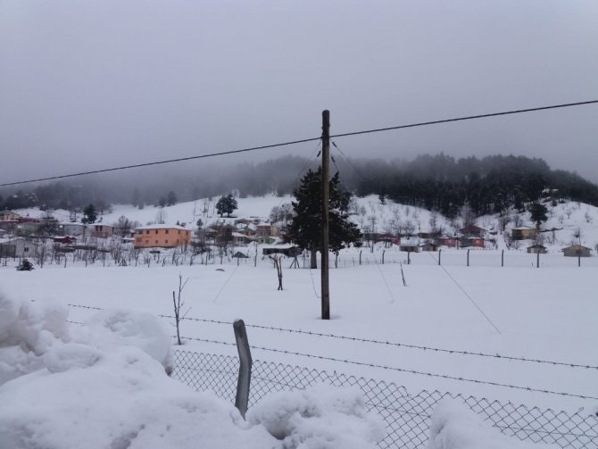Kar yağışı nedeniyle 24 köye ulaşılmıyor