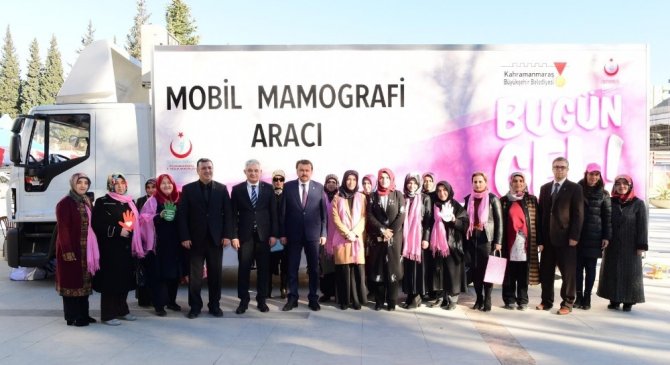 Mobil kanser tarama aracı Sağlık Müdürlüğüne teslim edildi