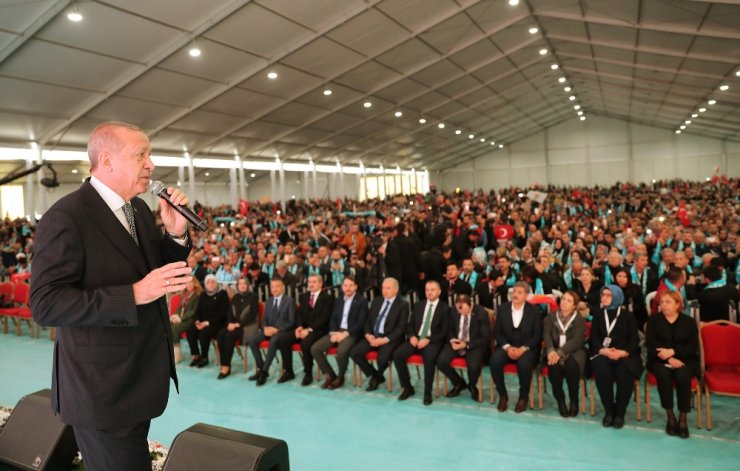 Başkan Erdoğan: “Halde terör estirenlerin işini bitiririz”