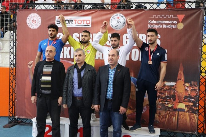 U23 Türkiye Serbest Güreş Şampiyonası sona erdi