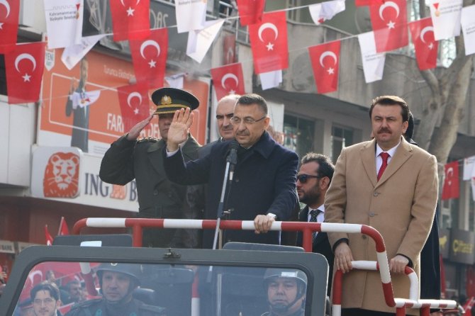 Cumhurbaşkanı Yardımcısı Fuat Oktay Kahramanmaraş'ta