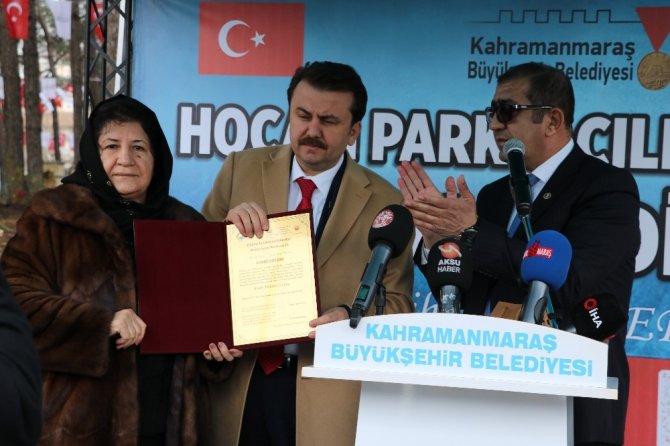 Hocalı Parkı ve Müzesi Kahramanmaraş'ta açıldı