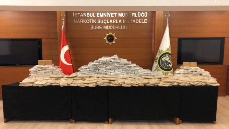 İstanbul’da 280 kilo eroin ele geçirildi
