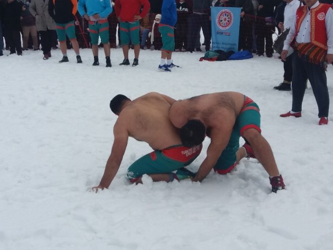 Kahramanmaraş Türkiye geleneksel kızak şampiyonasına sahne oldu