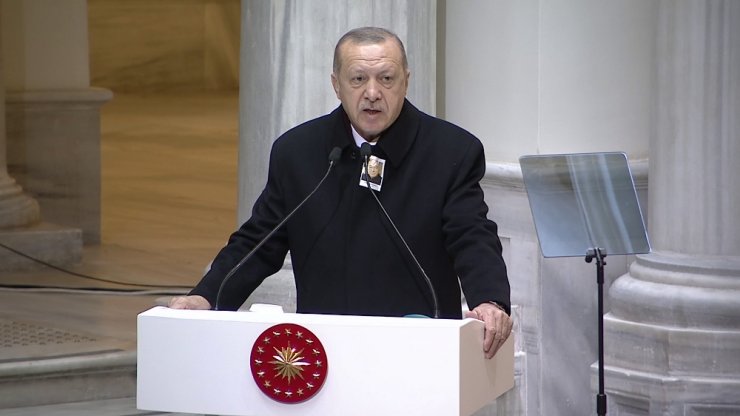 Kemal Karpat için düzenlenen törene Erdoğan da katıldı