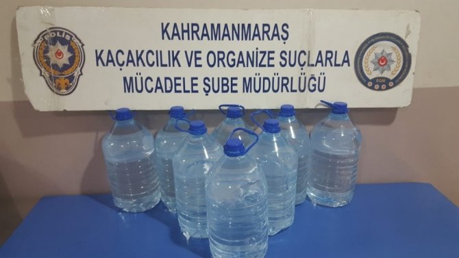 Kahramanmaraş’ta kaçak sigara ve içki ele geçirildi