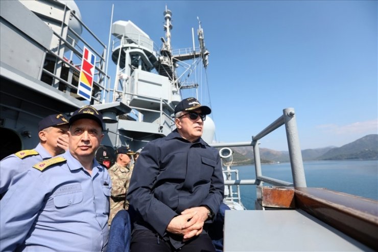 Hulusi Akar’dan Mavi Vatan Tatbikatı açıklaması