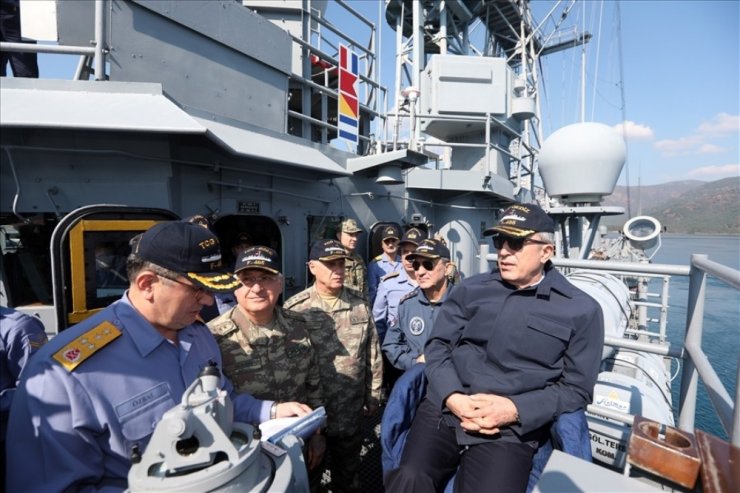 Hulusi Akar’dan Mavi Vatan Tatbikatı açıklaması