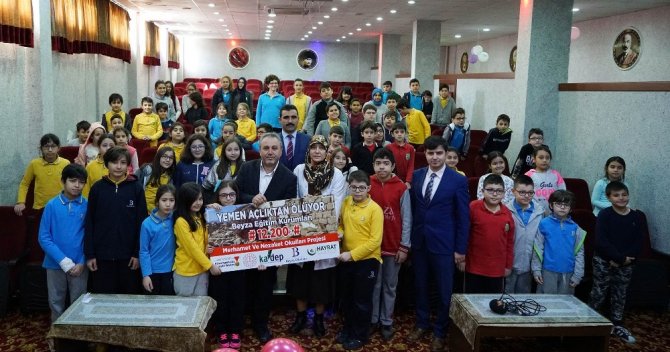 Kahramanmaraş’tan Yemen’e 12 bin 200 TL yardım yapıldı