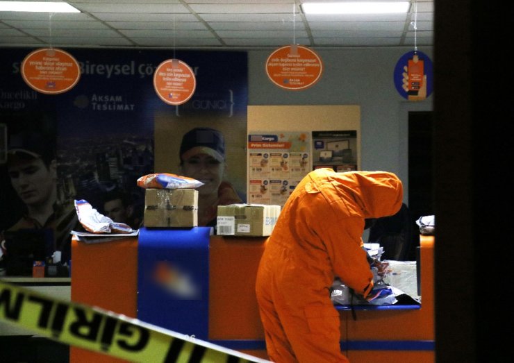 Ankara’da kargo şirketinde “klor gazı” paniği yaşandı