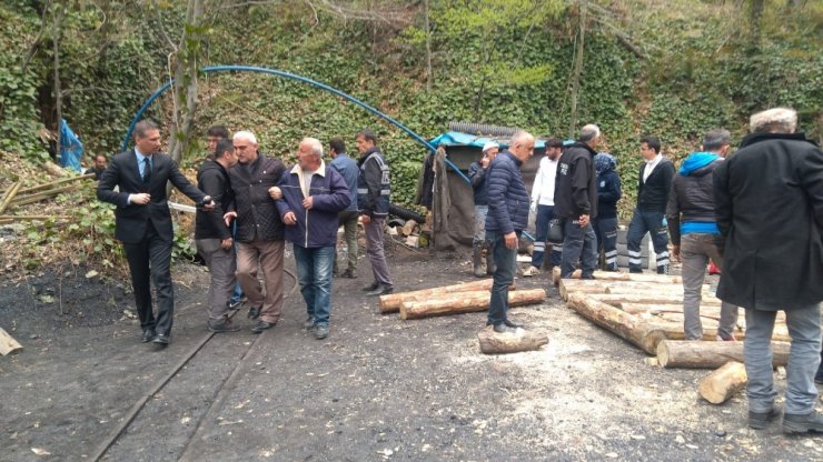 Maden ocağında göçük meydana geldi