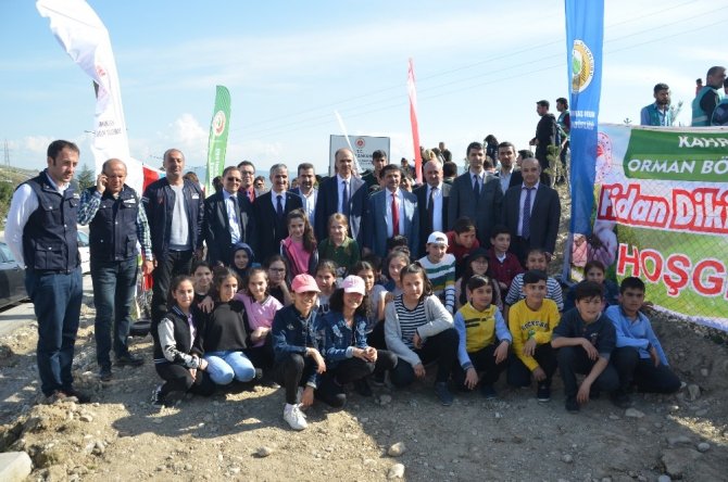 Kahramanmaraş’ta Adalet Ormanı kuruldu