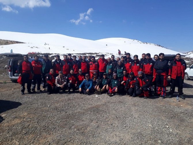 Kahramanmaraş’ta nefes kesen çığ tatbikatı yapıldı