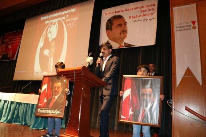 Muhsin Yazıcıoğlu Kahramanmaraş’ta anıldı