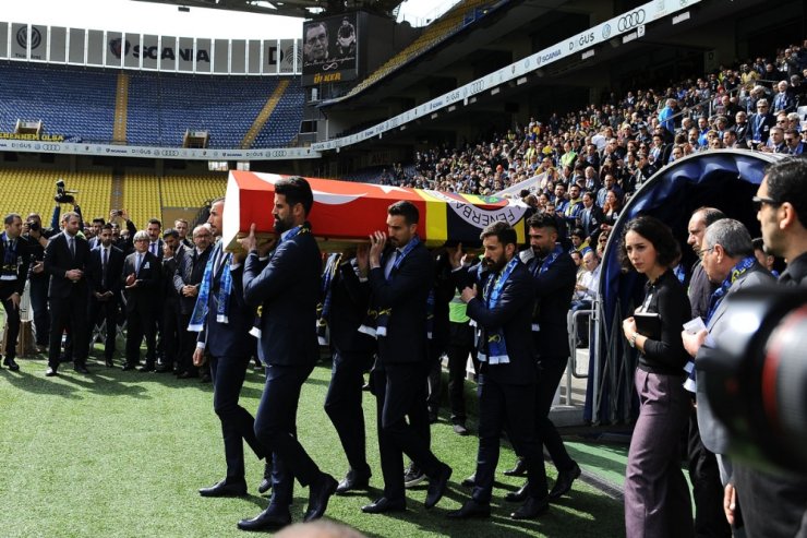 Can Bartu için statta tören düzenlendi