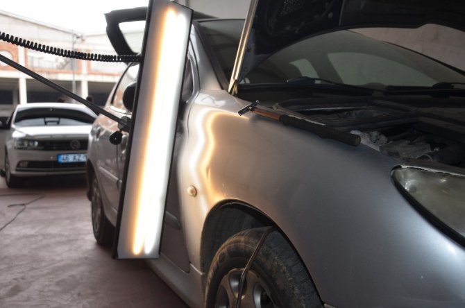 Kahramanmaraş'ta  araç göçükcüleri iyi iş yapıyor