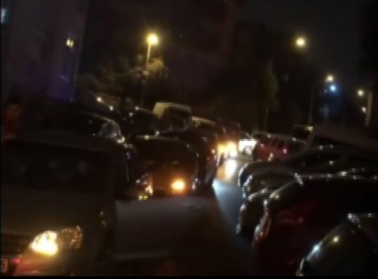 İstanbul’da asker konvoyunda “drift” terörü kamerada