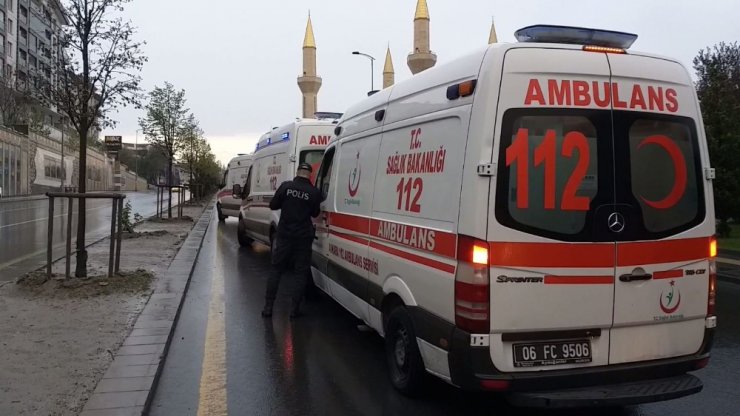 Özel halk otobüsü kaza yaptı: 10 yaralı