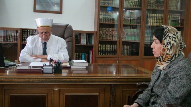 Amerikalı psikolog Elbistan'da Müslüman oldu!