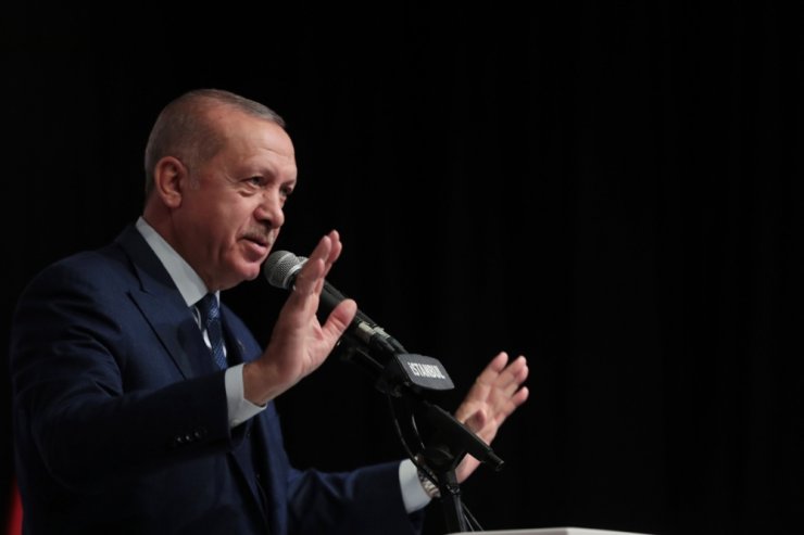 Cumhurbaşkanı Erdoğan belediye başkanları ile görüştü