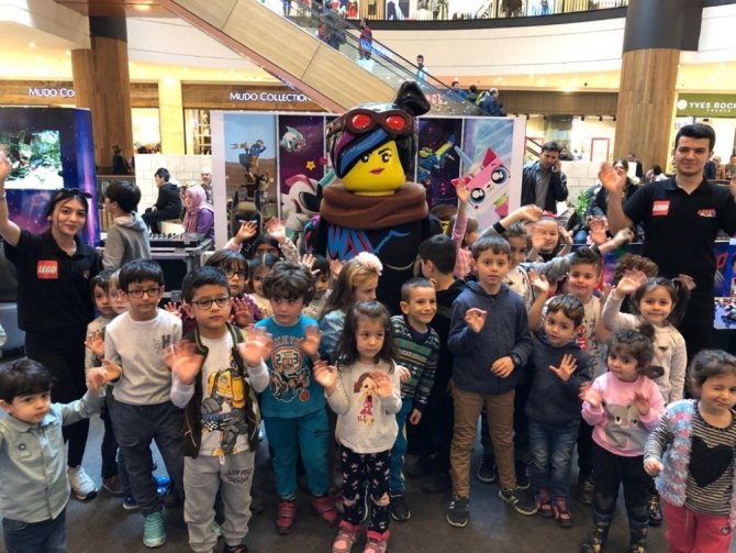 Kahramanmaraşlı çocuklar Lego'ya doydu