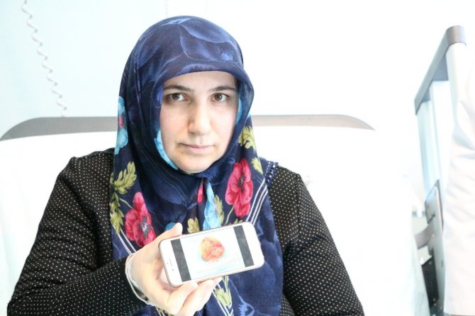 Kalbinden 6 santim çapında kitle çıkarıldı