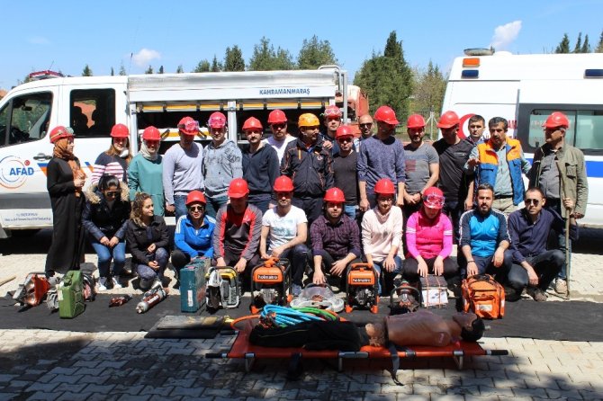 Kahramanmaraş’ta afet ve acil durum tatbikatı yapıldı