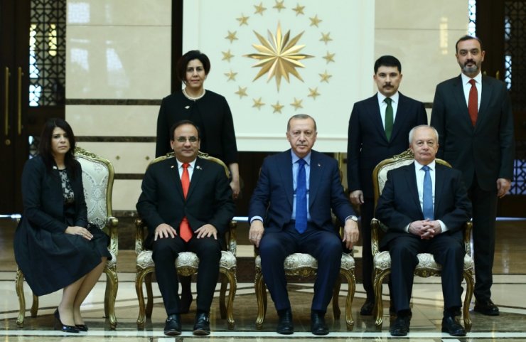 Cumhurbaşkanı Erdoğan, Dominik Büyükelçisini kabul etti