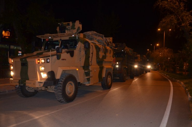 Gece yarısı Suriye sınırına komanda takviyesi yapıldı