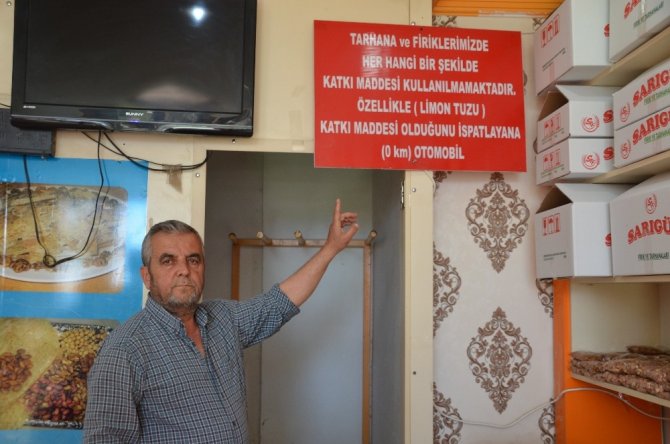 Kahramanmaraşlı tarhanacı Doğan Yılmaz hodri meydan dedi