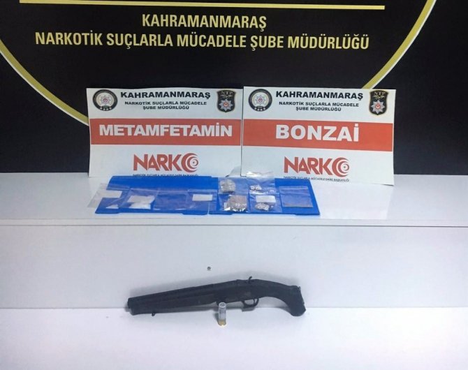 Kahramanmaraş’ta uyuşturucu operasyonunda 5 tutuklama