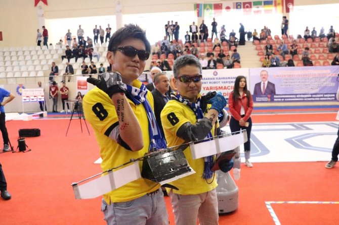 Robotlar Kahramanmaraş’ta yarıştı