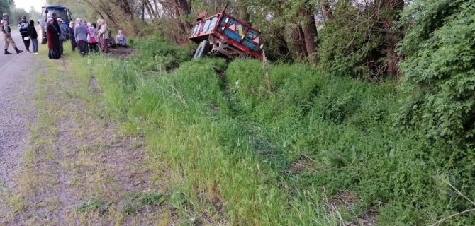 Afşin'de traktörden kopan römorktaki tarım işçileri ölümden döndü