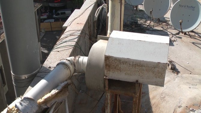 Kahramanmaraş'ta siyanürlü hava bir apartmanı hasta etti