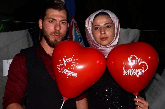 Kahramanmaraş'ta böyle evlilik teklifi görülmedi