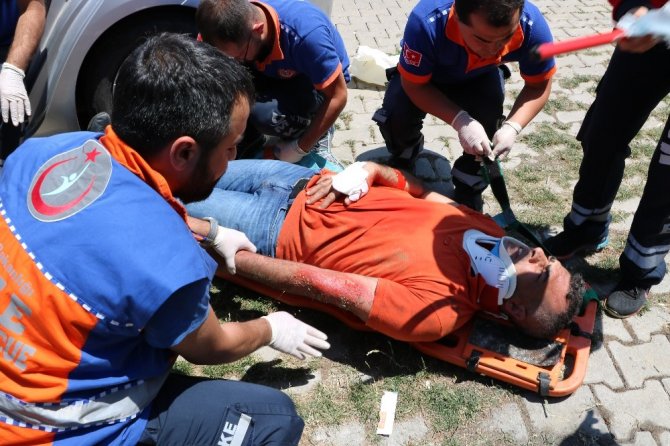 Kahramanmaraş’ta gerçeği aratmayan tatbikat