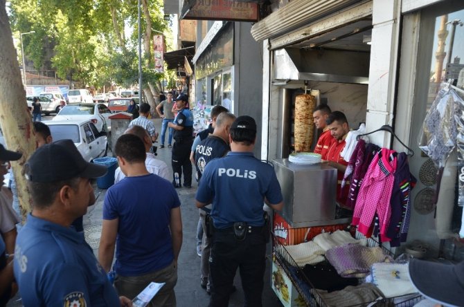 Kahramanmaraş'ta Suriyeliler sorgulandı