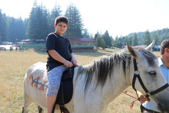 Başkonuş Yaylası haftada ortalama 7 bin kişiyi ağırlıyor