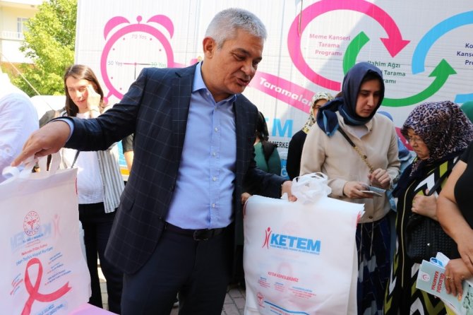 Kahramanmaraş’ta ikinci mobil kanser tarama aracı göreve başladı