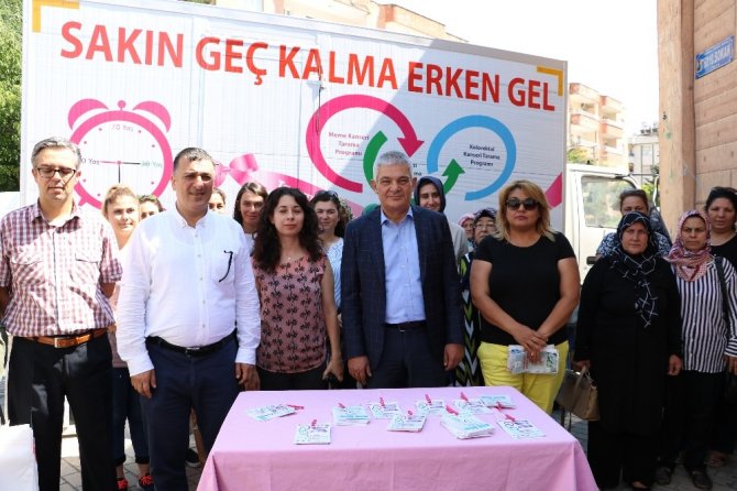 Kahramanmaraş’ta ikinci mobil kanser tarama aracı göreve başladı