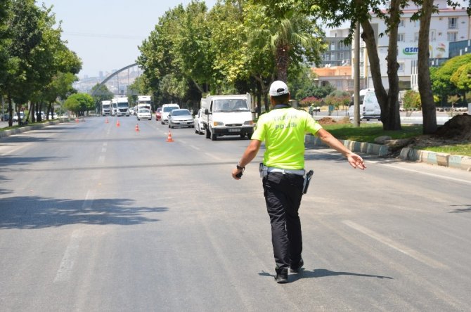 Kırmızı ışık özel denetimi Kahramanmaraş'ta da yapıldı