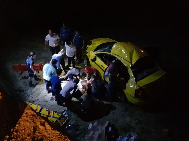 Kazada küçük kızın feryadı yürek dağladı