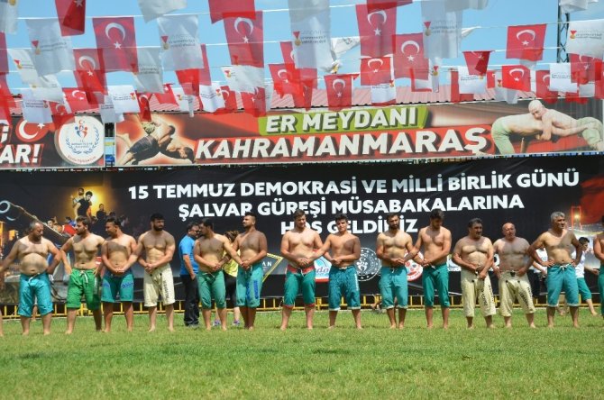 Geleneksel Şalvar Güreş müsabakaları yapıldı