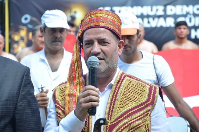 Geleneksel Şalvar Güreş müsabakaları yapıldı