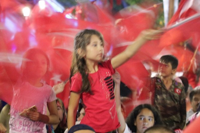 Kahramanmaraş’ta 15 Temmuz coşkusu yaşandı